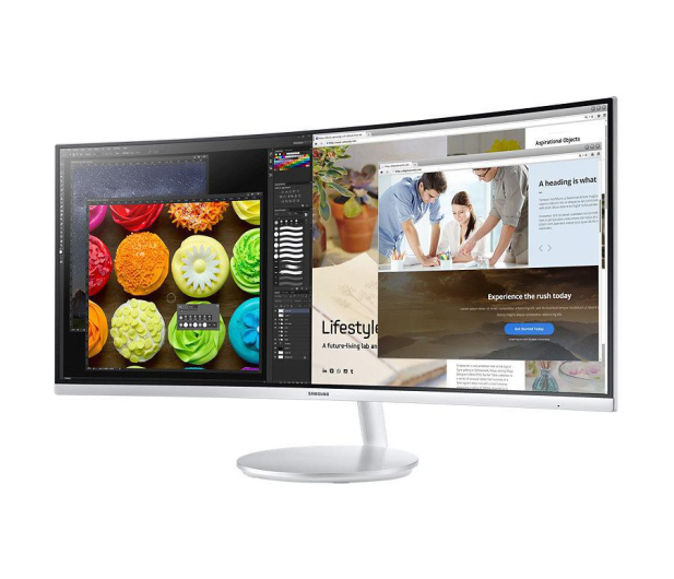 Samsung C34F791WQUX Curved Quantum Dot - 354647 - zdjęcie 13